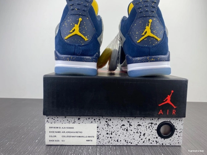 HYPE Air Michigan (PE) 4 AJ4-1036660 Jordan Retro 0804